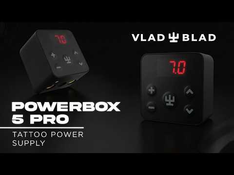 Vlad Blad PowerBox 5 Pro tätoveeringu toiteplokk