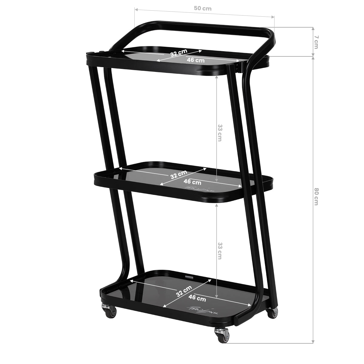 Pro-Ink Cosmetic Table 6701 black - BVShop