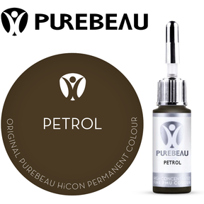 Purebeau Petrol 10ml HiCON kulmupigmendi pudel ja värvinäidis