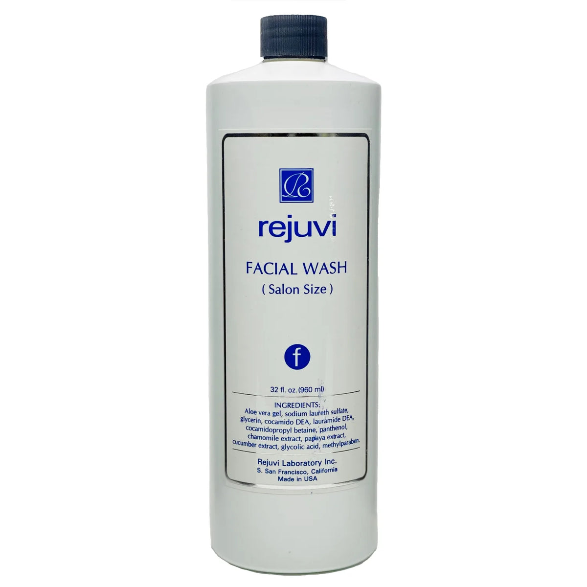Rejuvi f Vahutav Näopesugeel 960ml, Korgiga pudel