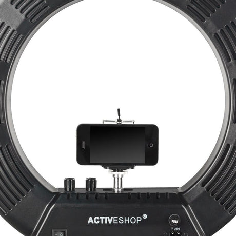 Ring light 18 "48w led black + tripod - BVShop