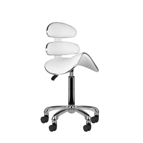 Roll speed am-880 cosmetic stool white - BVShop