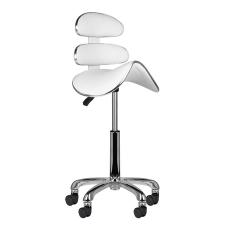 Roll speed am-880 cosmetic stool white - BVShop