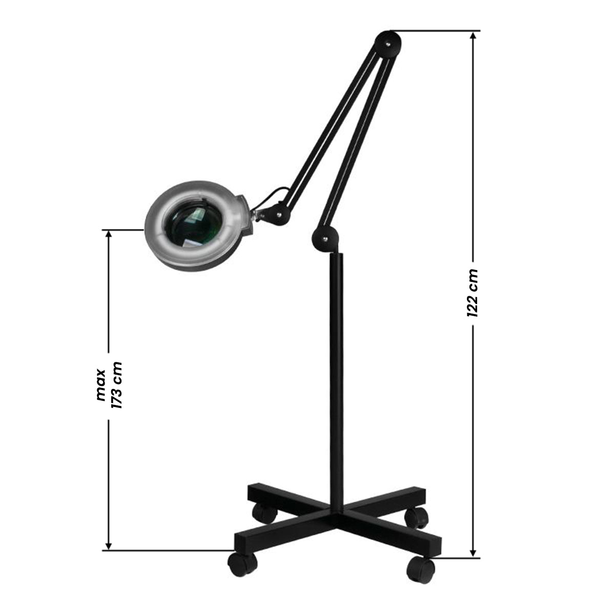 S4 magnifier lamp + black tripod - BVShop