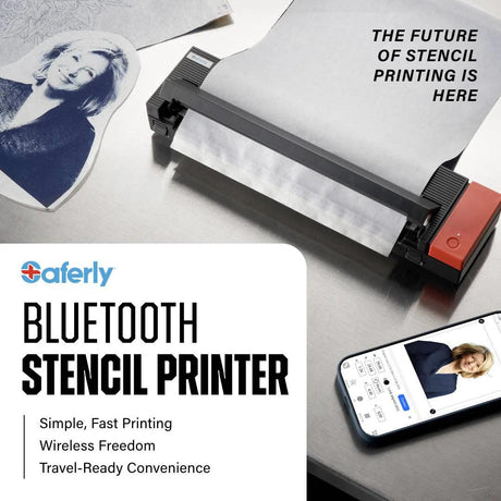 Saferly Bluetooth Stencil Printer - BVShop