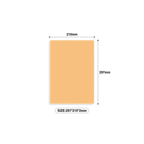 Silicone Practice Skin 297x210x2mm - BVShop