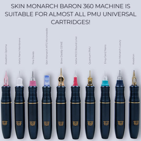 Skin Monarch Baron 360 Champagne Machine Pen + cord - BVShop