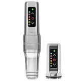 Spektra Flux Mini hõbedane koos Power Bolt tätoveeringu ja PMU masinaga