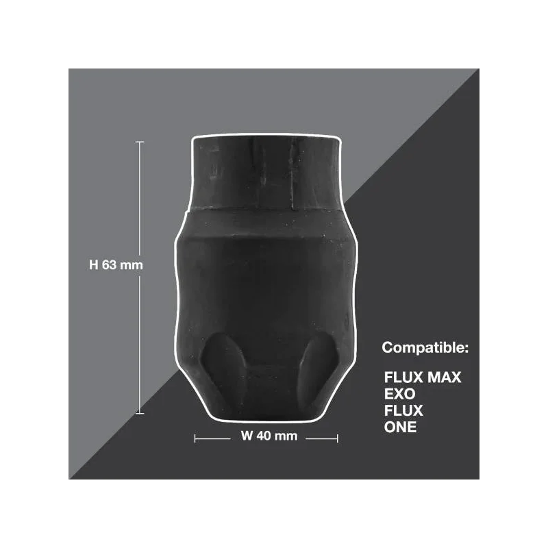Spektra Flux Wide ühekordne kummist käepide 40 mm 1 tk