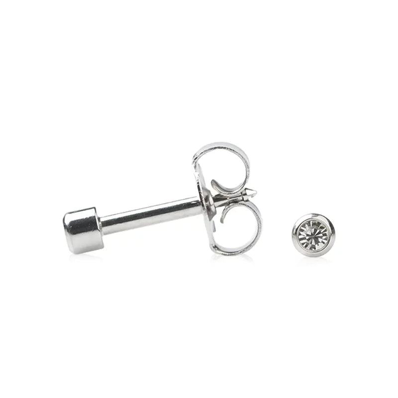 Studex April Crystal raamiga kõrvarõngas