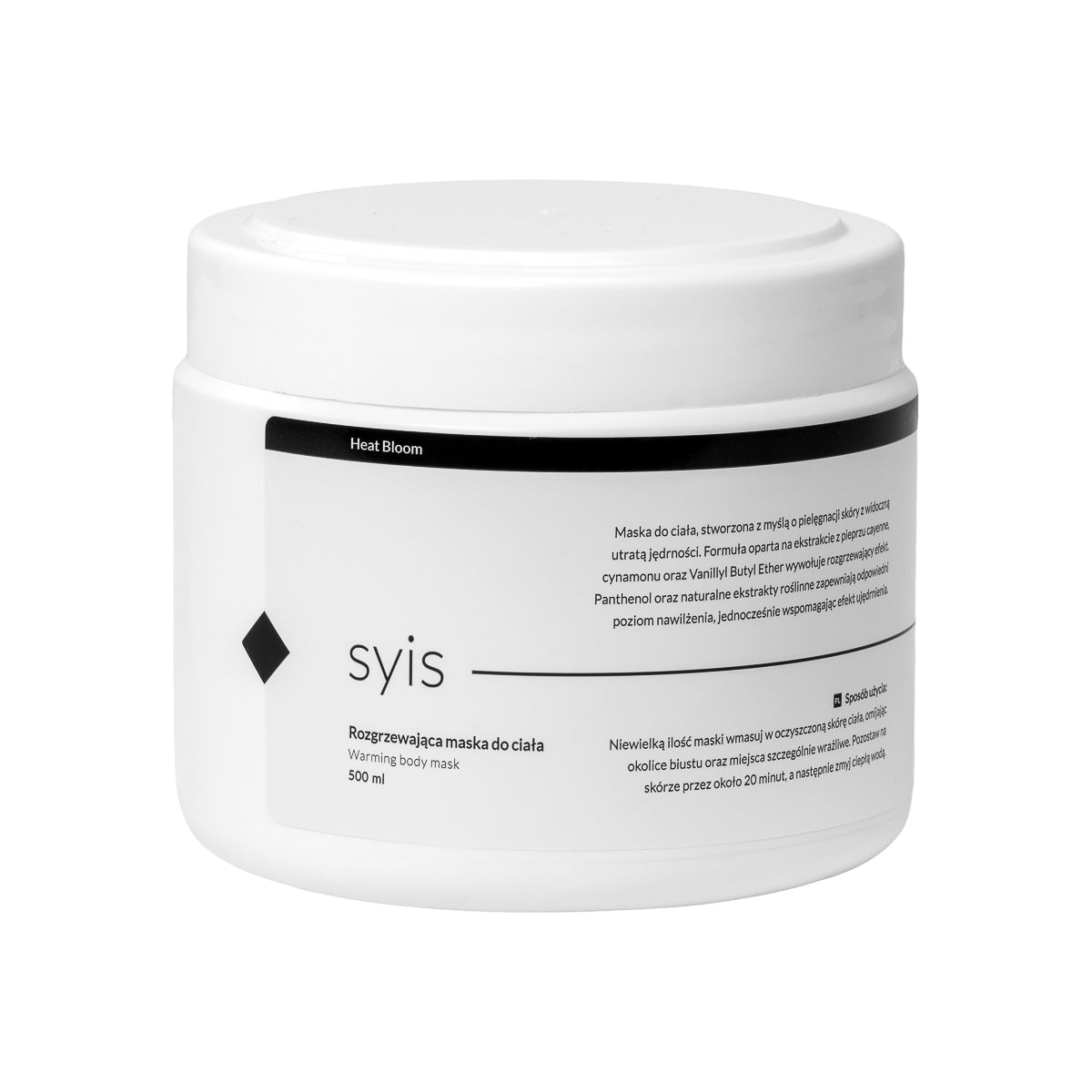 Syis Heat Bloom – warming body mask 500 ml - BVShop