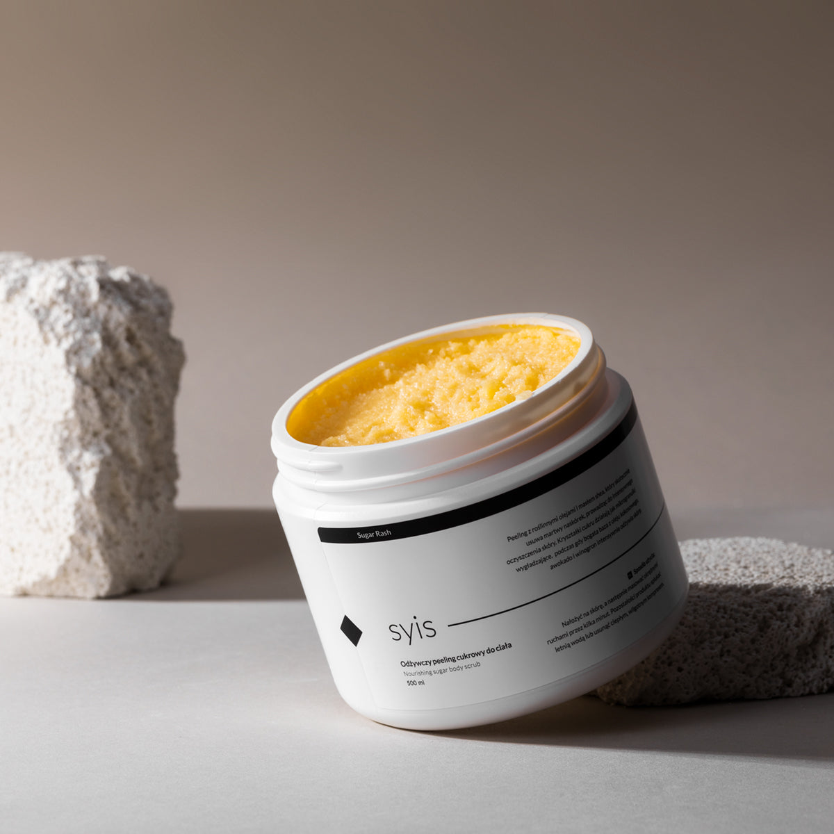 Syis Sugar Rash – nourishing sugar body scrub 500 ml - BVShop