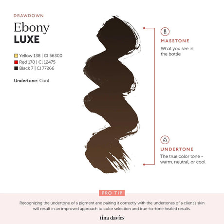 Tina Davies LUXE Ebony Pigments 15ml - BVShop