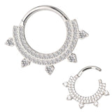 Titaanist topeltvoodriga sõrmus