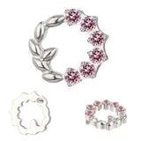 Titaanist sõrmus oliivipärg