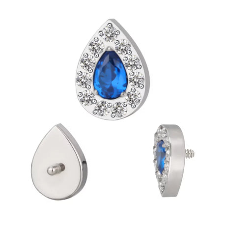 Titaanist sõrmus pärlikujuliste kivikestega