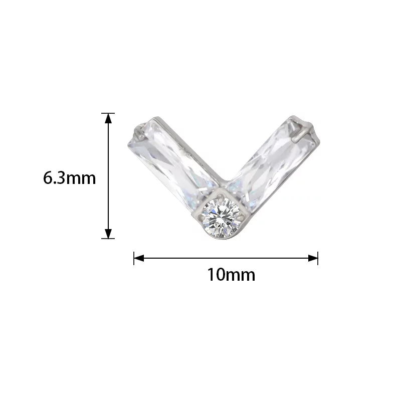 Titaanist sõrmus kaheksanurga kujuga