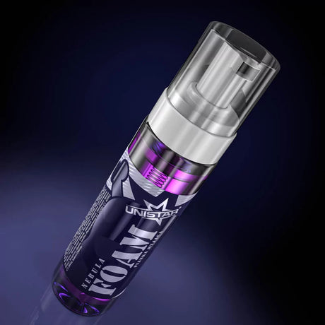 Unistar Nebula Cleansing Foam 200ml pump bottle angled view