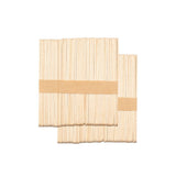 Wooden spatula medium 114x10x2mm - 100 pieces - BVShop