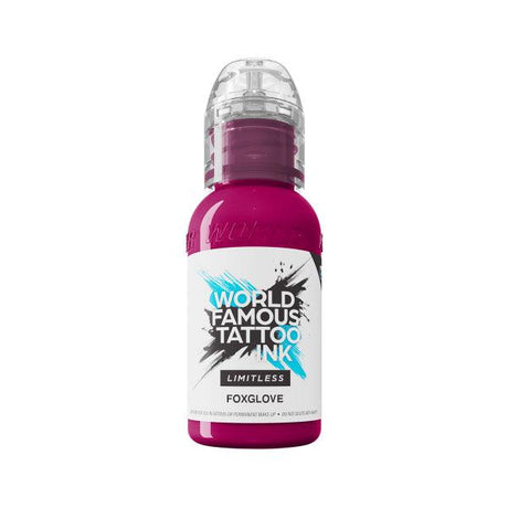 World Famous Limitless Tattoo Ink Foxglove 30ml - BVShop